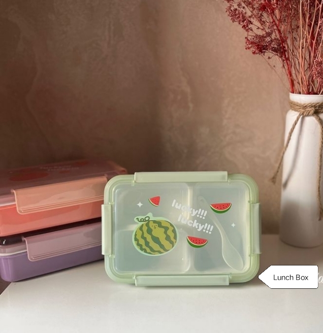 School Lunch Box,Plastic Lunch Box For Kids.