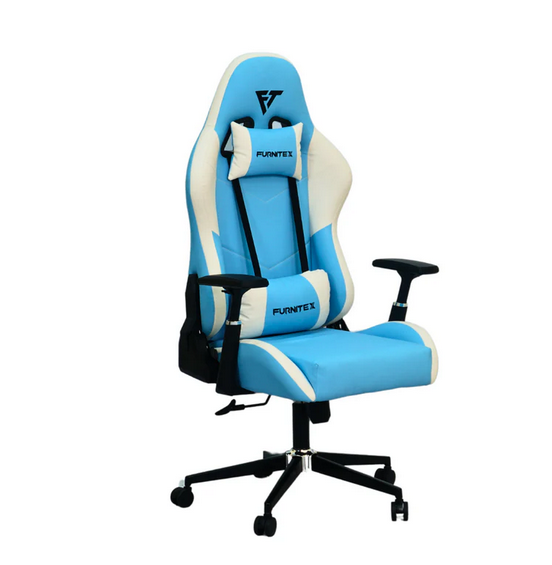 Gaming Chair with 4D Armrest (FT-G1) Sky Blue