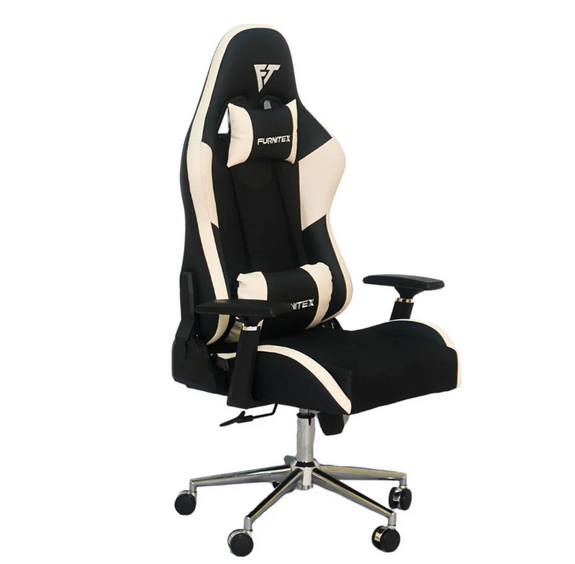 Gaming Chair with 4D Armrest (FT-G1)White