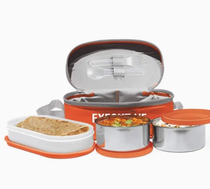 Milton Executive Lunch Box Set of 3 MULTI